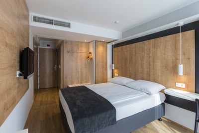 Single Bedroom at M Hotel Ljubljana